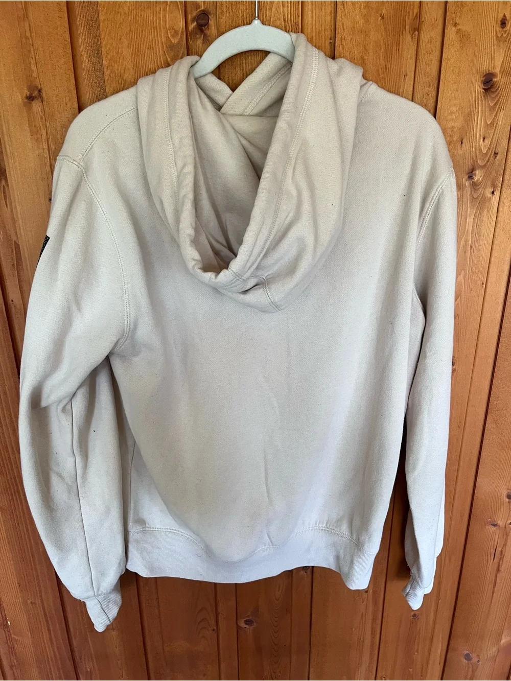 NASA Cream Hoodie with United States Sleeve - Picture 6 of 6
